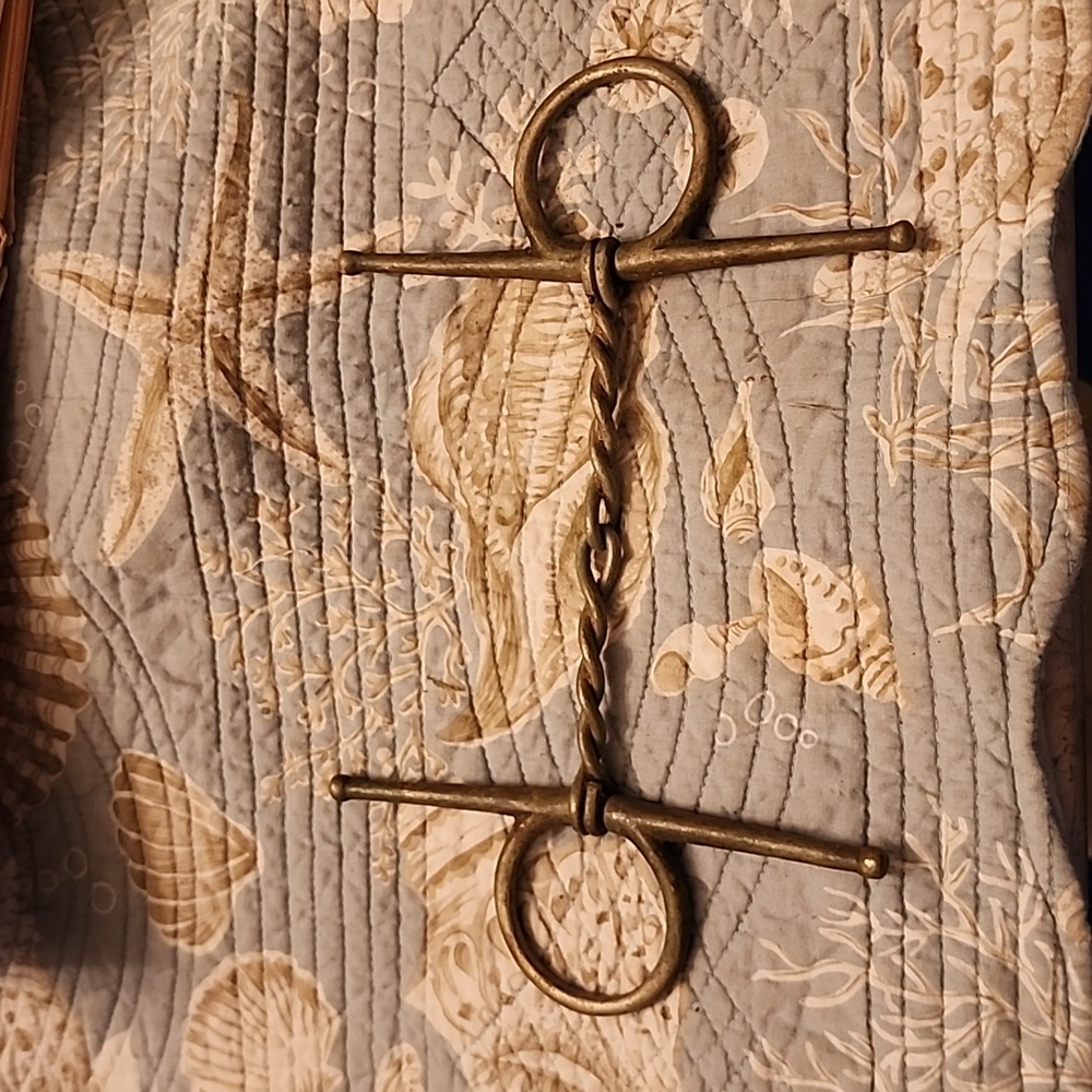 Full Cheeked Twisted Wire snaffle